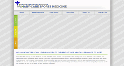 Desktop Screenshot of hamptonroadssportsmedicine.com